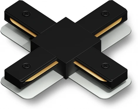 Коннектор Х-образный для однофазного шинопровода Ambrella TRACK SYSTEM GL7172 (220V)