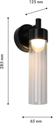 Настенный светильник уличный Favourite Pixar 4702-1W (LED, 220V, круглые, IP54)