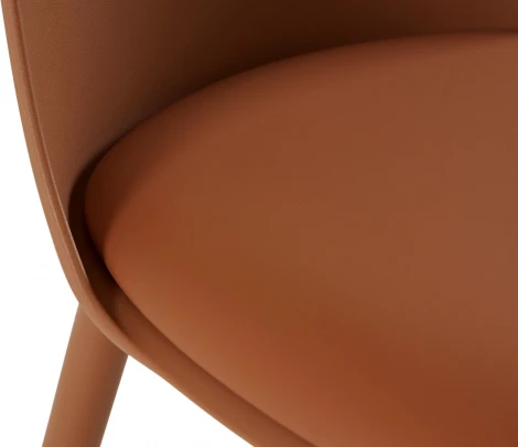 Обеденный стул Amato ОГОГО Обстановочка! (Экокожа/Терракотовый) арт.931986