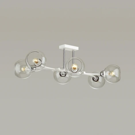 Потолочная люстра на штанге Lumion Moderni 4517/6C (220V, шарики)