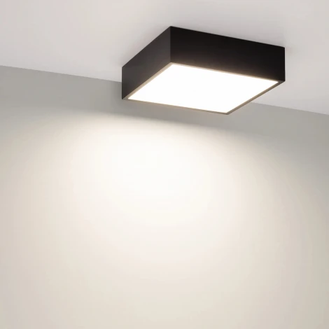 Встраиваемый точечный светильник DL-GRIGLIATO-S140x140-18W Warm3000 (GR, 100 deg, 230) (Arlight, IP40 Металл) 047680 (LED)