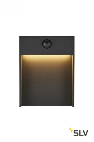 Настенный светильник уличный Slv FLATT SENSOR 1002954
