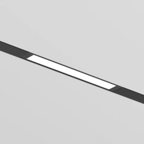 Трековый светильник однофазный 220V 9W Denkirs Simple Linear DK8203-BK (LED)