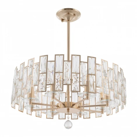 Потолочная люстра на штанге Arte Milano Sorrento-4209 374209/8/350/560 GD (220V, круглые)