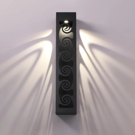 Настенный светильник уличный Novotech Netz 359285 STREET черный IP65 LED 10W 4000K