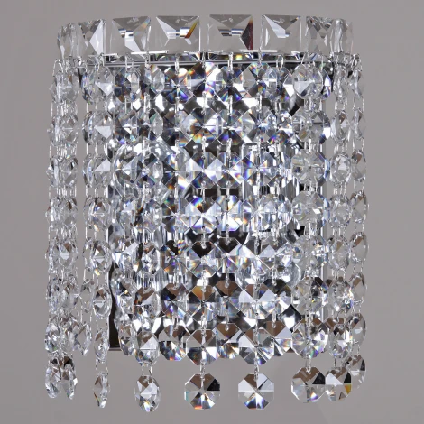 Бра хрустальное ILLUMICO IL9017-1WZF-25 CH ELITE