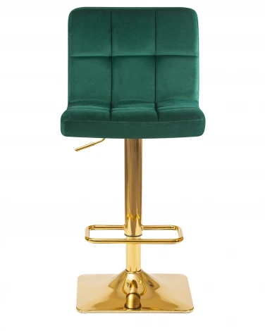 Набор 2 шт стул барный DOBRIN GOLDIE (зеленый велюр (MJ9-88))
