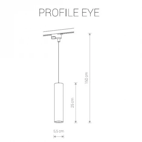 Трековый светильник Nowodvorski Profile Eye 9337 (220V)