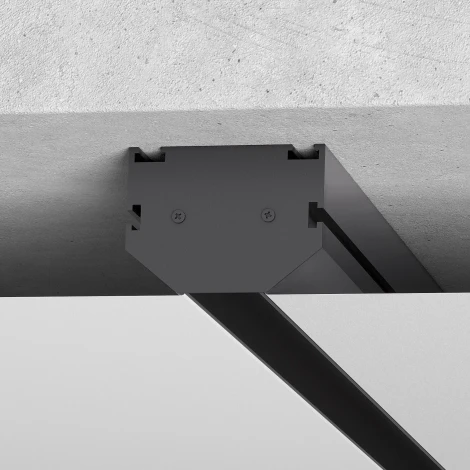 Комплект заглушек для шинопровода в натяжной потолок: торцевая и внутренняя Elektrostandard Slim Magnetic 85233/00 (черный)