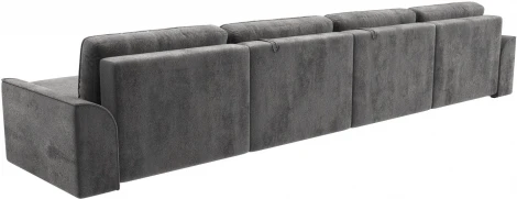 Диван п-образный Лига-048 НПБ лонг Лига Диванов (Велюр) арт.128357