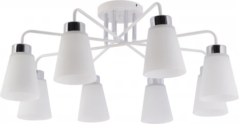 Потолочная люстра на штанге Rivoli Miley 9192-308 8хЕ27 60 Вт