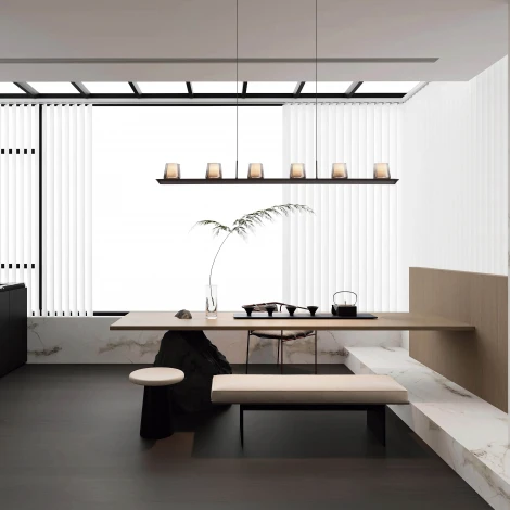 Подвесной светильник светодиодный ALABASTRO 9436