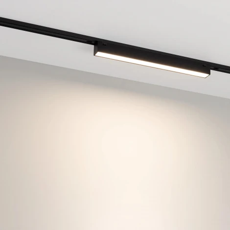 светильник магнитный MAG-VIBE-FLAT-L293-12W Day4000 (BK, 100 deg, 48V) (Arlight, IP20 Металл) 044431