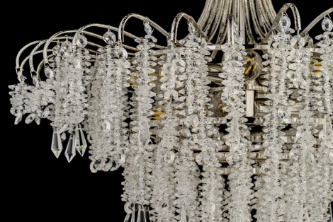 Подвесная люстра Arti Lampadari Erli E 1.5.60.105 N (220V, хрусталь, на цепи)