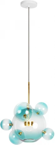 Подвесной светильник Loft It Bolle 2027-P6 Blue (LED, 220V, на проводе, шар, молекулы)