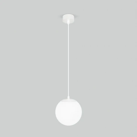 Уличный светильник подвесной Elektrostandard Sfera 35158/U белый (220V, на проводе, шар, IP54)