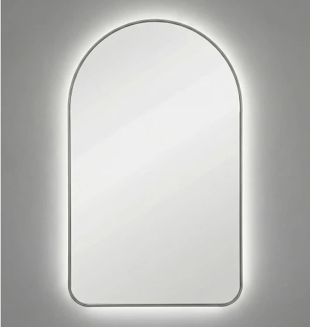 Arch M LED Silver Зеркало в раме с подсветкой Art-Zerkalo SM120LSL 13900