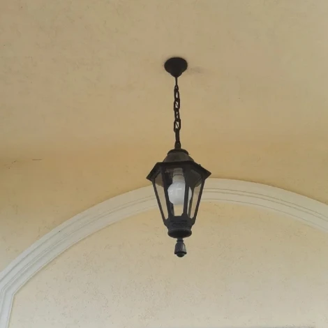 Уличный светильник подвесной Fumagalli Rut E26.120.000.BXF1R (220V, на цепи, под старину, IP55)