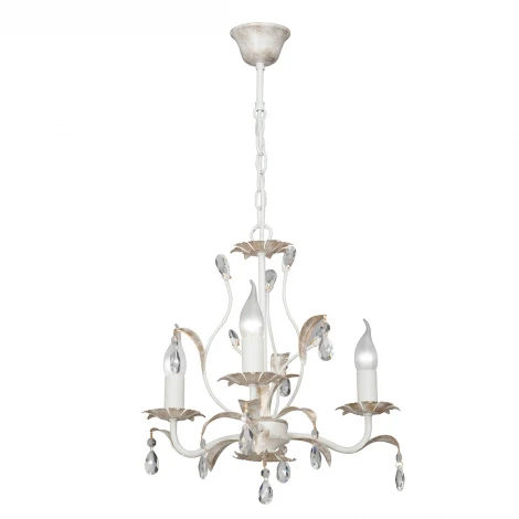 Подвесная люстра Vitaluce V1667-0/3 (220V, на цепи, свеча, листья)