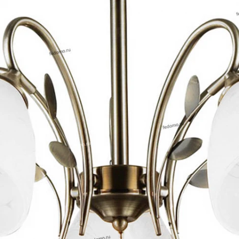 Подвесная люстра IDLamp Milana 272/5-Oldbronze