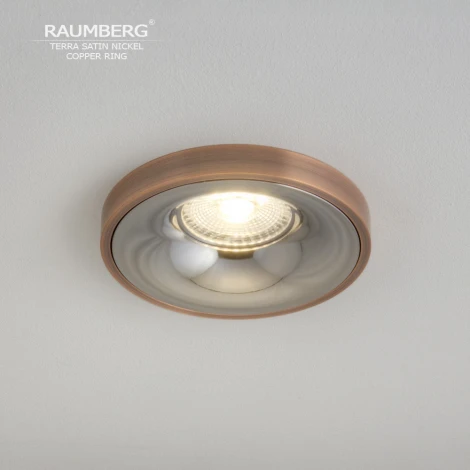 Встраиваемый светильник Raumberg TerraSNi\Copper Satin Nickel\Copper