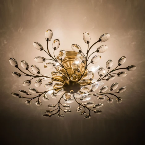 Потолочная люстра Citilux Серенада CL315183 (220V, лепестки)