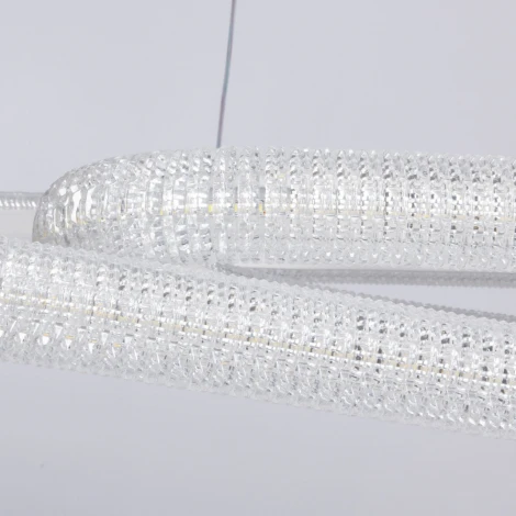 Подвесной светильник DeMarkt Оскар 510015501 (LED, 220V, пульт управления, на тросе)