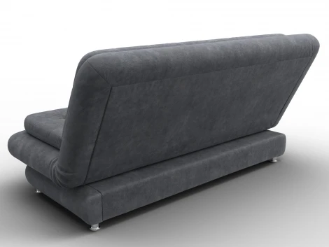 Диван-книжка Лига-123 (Металл,ЛДСП,Брус,Доска,Велюр/Темно-серый) Лига Диванов 137628