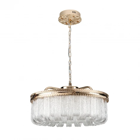 Подвесная люстра светодиодная с пультом Modelux ML.9542.600 GD