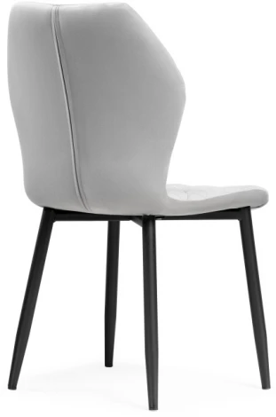 Стул Notta на металлокаркасе Софи светло-серый / черный 516576