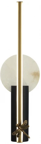 Настенный светильник Odeon Light Strekoza 5413/13WL античная бронза/алебастр/декор металл LED*13W 3000K (220V)