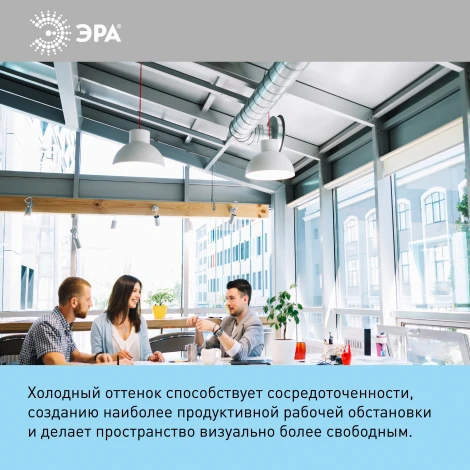 Лампочка светодиодная E27 40W ЭРА LED POWER T120-40W-6500-E27