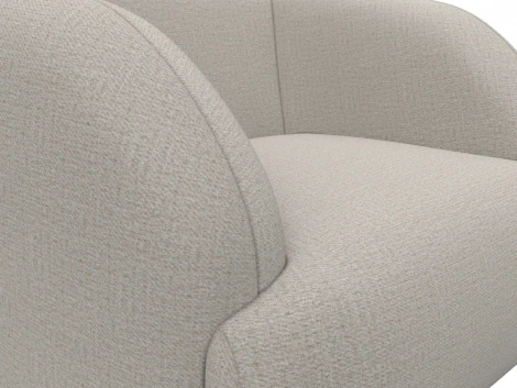 Кресло Лига-041 (Бежевый/Рогожка) Лига Диванов арт.125649