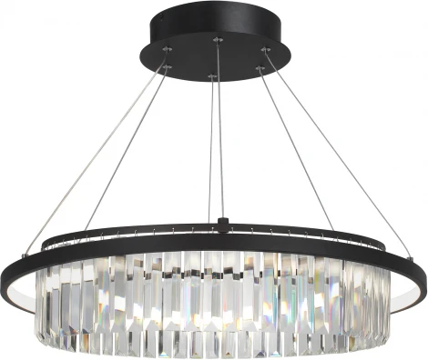 Подвесной светильник светодиодный Vitaluce V5401-1/1S, LED 37Вт V5401-1/1S (220V, на тросе, кольцо)