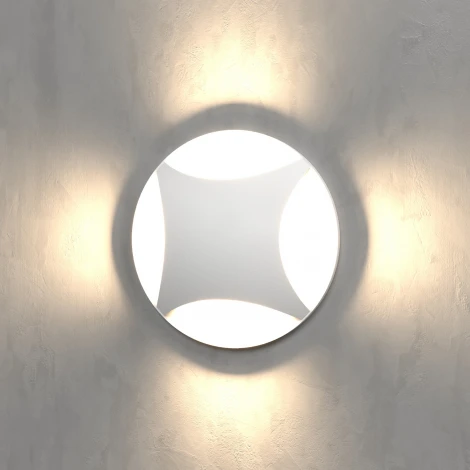 Встраиваемый светильник уличный Elektrostandard MRL LED 1106 белый (220V, круглые, IP65)