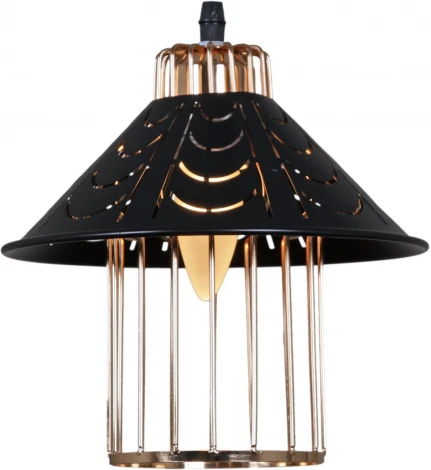 Подвесной светильник Reluce 02501-0.9-01 BK+GD (220V, на проводе)