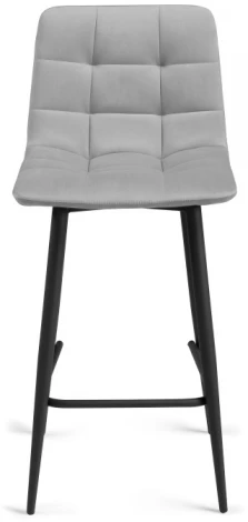 Полубарный стул Notta Чилли К светло-серый / черный 537074