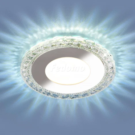 Встраиваемый точечный светильник Elektrostandard 9908-9909 9909 LED 8W CL прозрачный
