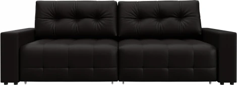 Диван прямой с полками Лига-053 НПБ Лига Диванов (Экокожа) арт.128896