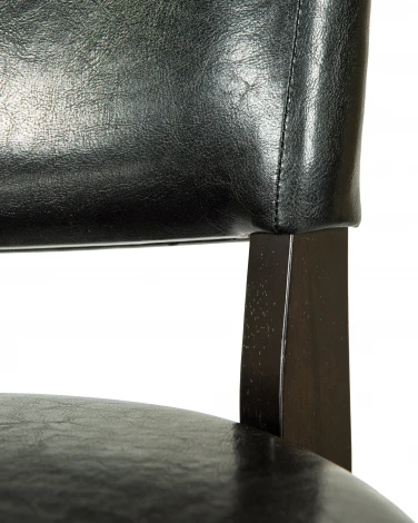 Стул барный JOHN BAR (капучино, чёрный)