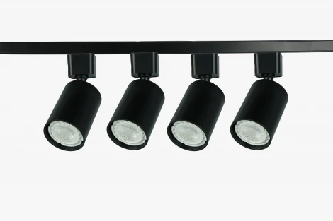 Трековая система однофазная в сборе ЭРА TR70-SET4-GU10-BK