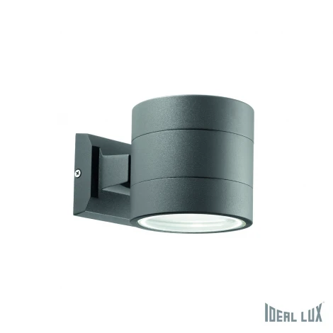 Настенный светильник Ideal Lux Snif AP1 ROUND ANTRACITE