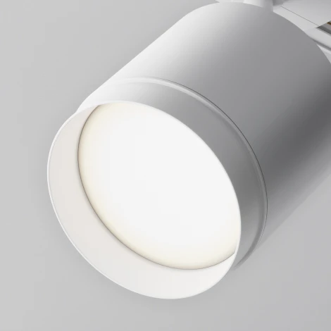 Трековый светильник однофазный 220V Maytoni Polar TR088-1-GX53-W (круглые)