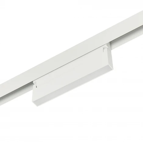 Трековый магнитный светодиодный светильник 16W 48V MyFar Флоу MT0212-16W3K-W