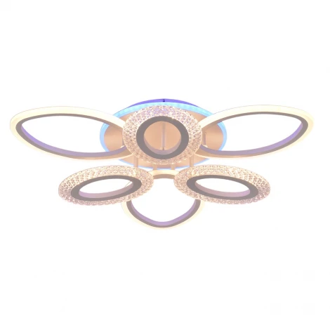 Потолочная люстра светодиодная Escada Kalypso 10275/6LED APP 64W White