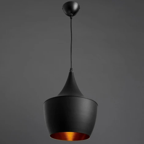 Подвесной светильник Arte Lamp Cappello A3407SP-1BK (220V, на проводе, круглые)