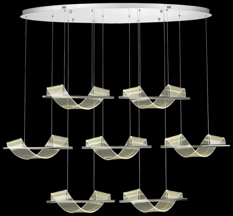 Подвесной светильник ярусный Wertmark Hilda WE452.07.123 (LED, 220V)