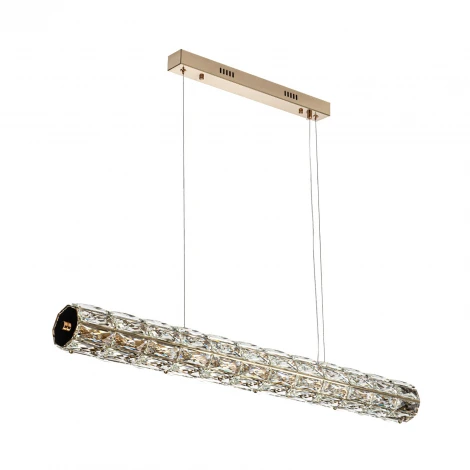 Подвесной светильник светодиодный хрустальный Modelux ML.340.1000 GD