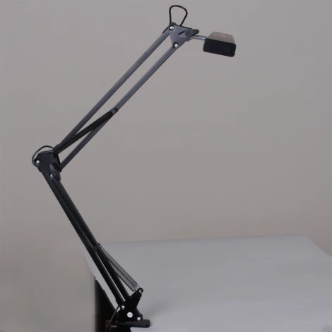 Офисная настольная лампа светодиодная на струбцине с регулировкой цветовой температуры и яркости Reluce 70000-0.7-01HV