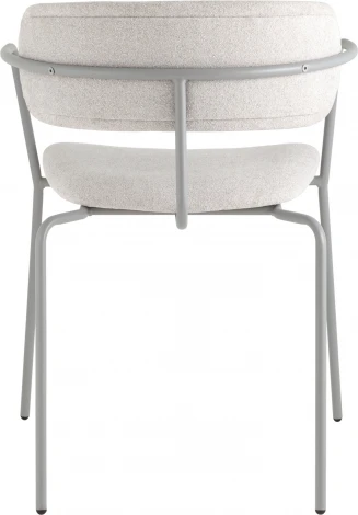 Стул Дженни букле светло-серый каркас серый муар Stool Group (арт.УТ000039182)